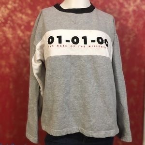 Y2k VintagThe Mark Of The Millennium Sweatshirt M